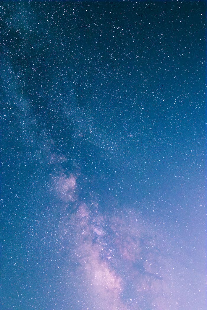 story-02 Captivating view of the starry night sky with the Milky Way, ideal for astronomy enthusiasts.
