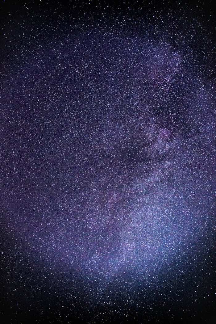 story-01 A stunning view of a starry night sky featuring the Milky Way galaxy.